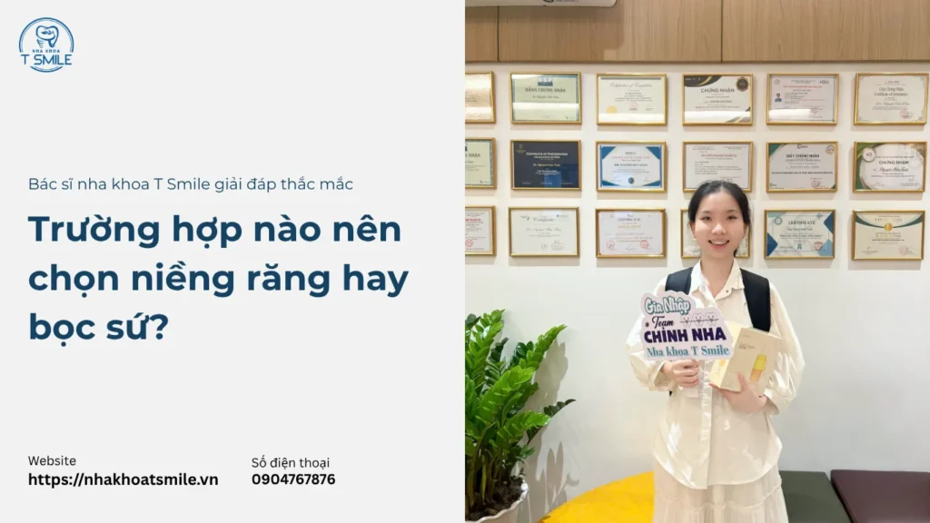 niềng răng hay bọc sứ tốt hơn