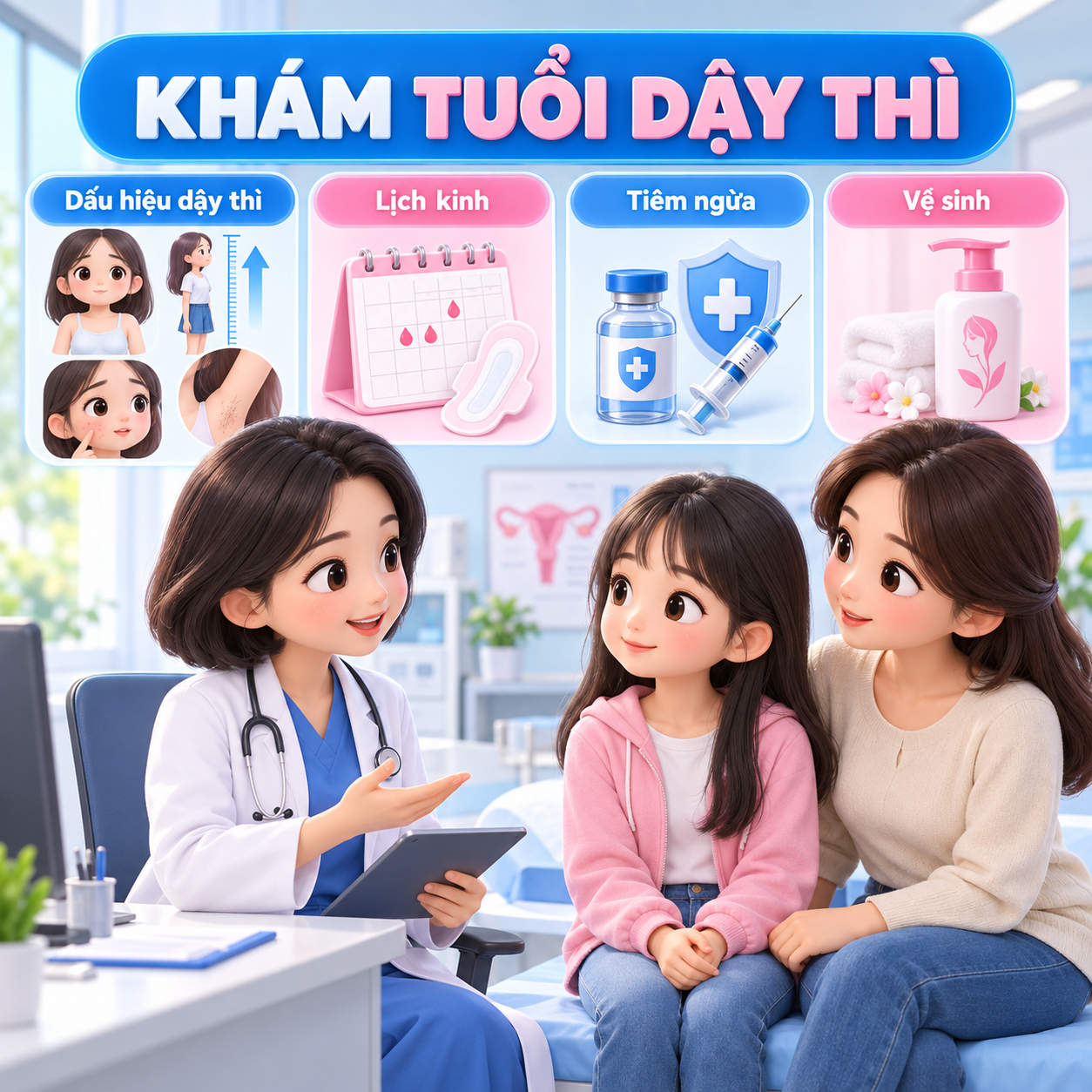 Khám tuổi dậy thì