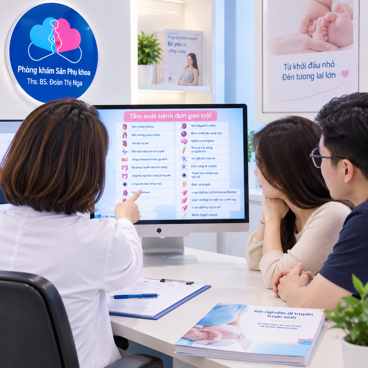Sàng lọc bệnh đơn gen trội thai nhi