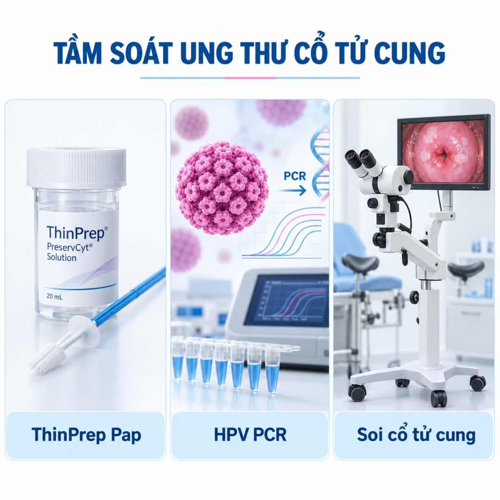 Tầm soát ung thư cổ tử cung