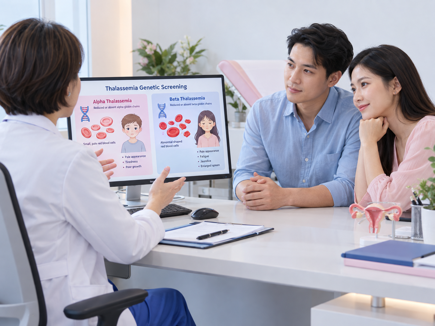 Gen Thalassemia – Thiếu máu tán huyết bẩm sinh