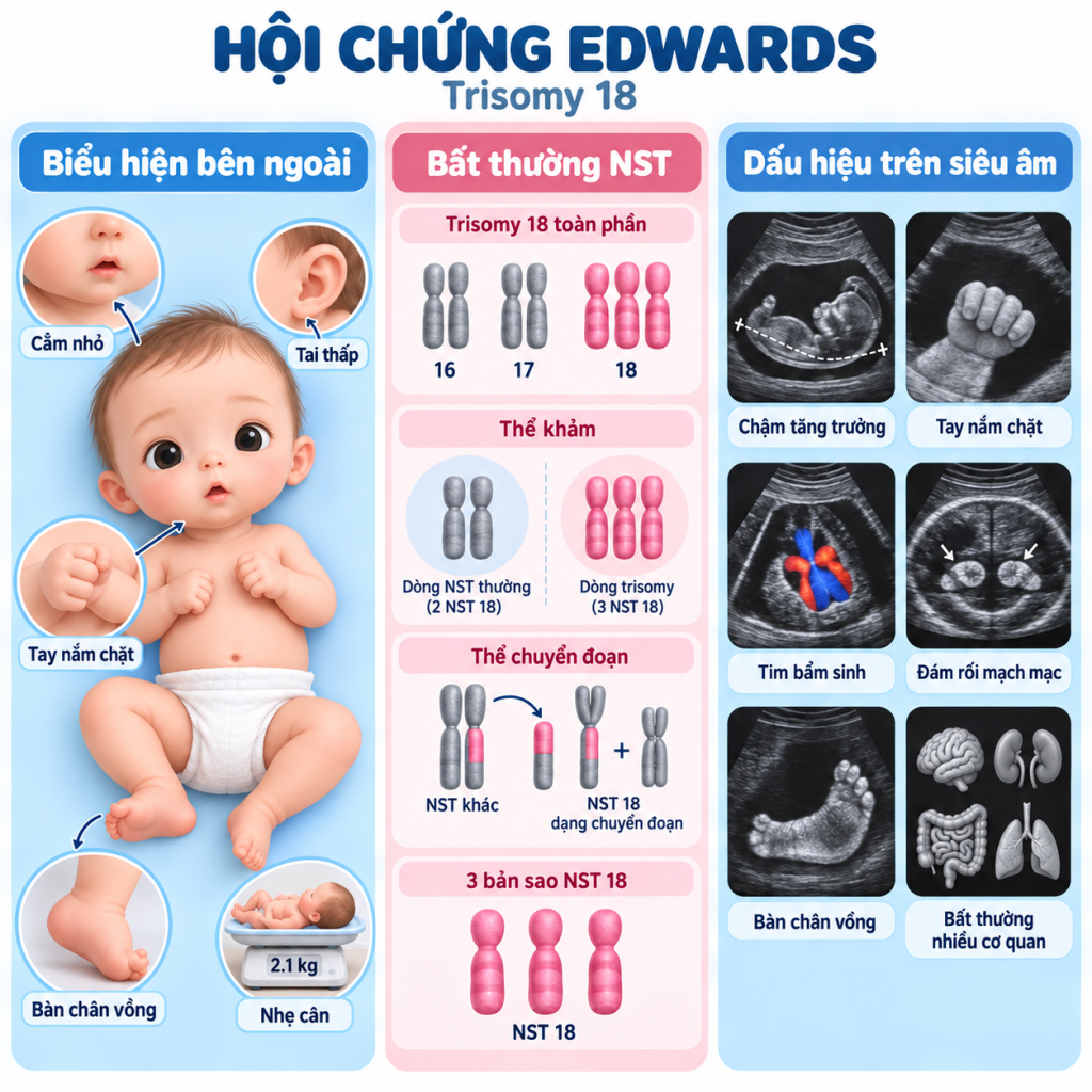 Hội chứng Edwards (trisomy 18)