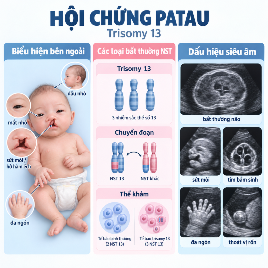 Hội chứng Patau (Trisomy 13)