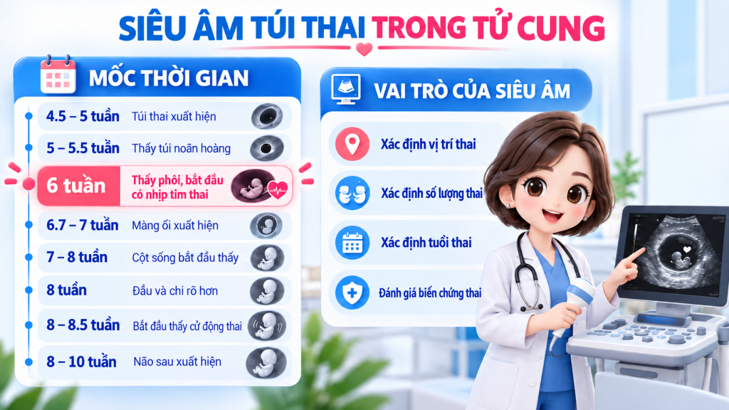 Siêu âm thai kỳ sớm