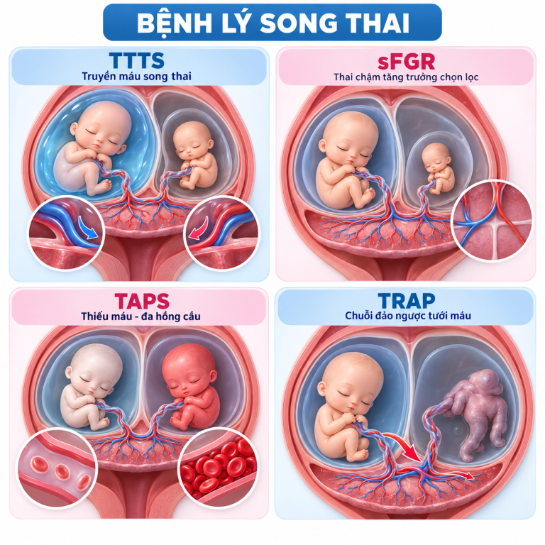 Bệnh lý song thai: Những biến chứng quan trọng cần biết