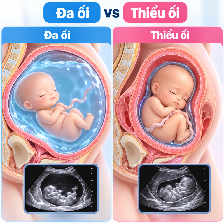 Đa ối và thiểu ối: Khi nào lượng nước ối được xem là bất thường?