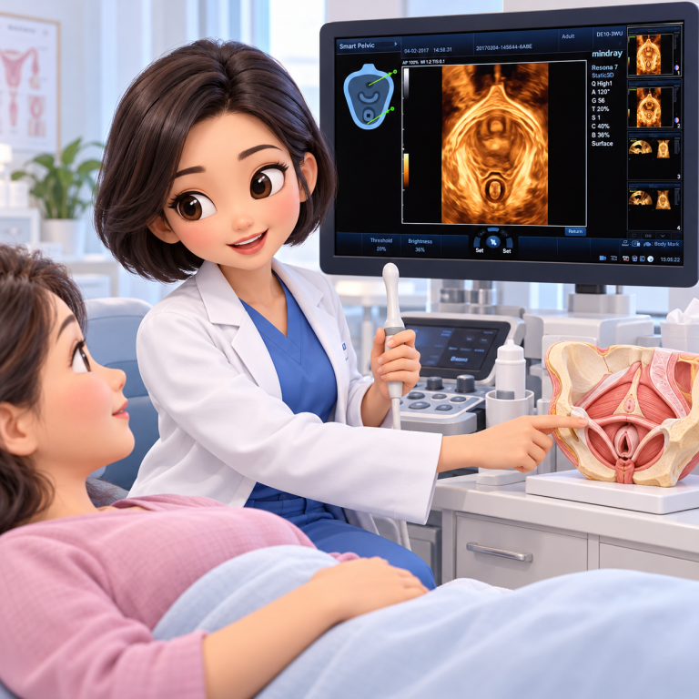 Siêu âm sàn chậu: Mục đích và đánh giá những cấu trúc nào?