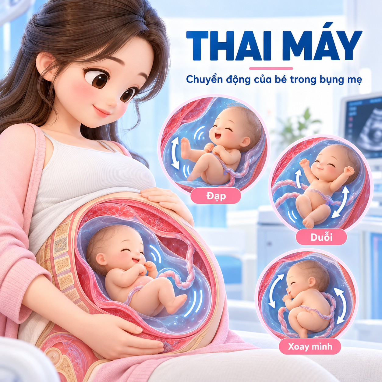 Thai máy