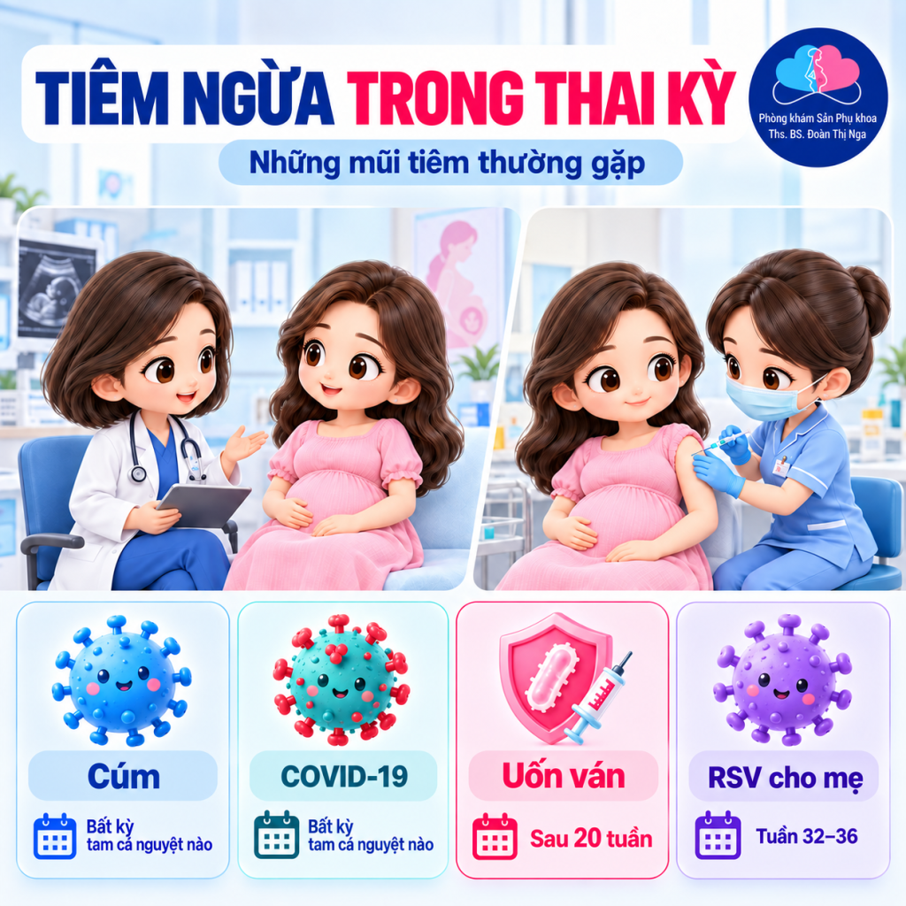 Tiêm vaccine trong thai kỳ